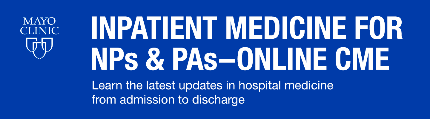 Inpatient Medicine for NPs & PAs - Online - Conferences by QxMD