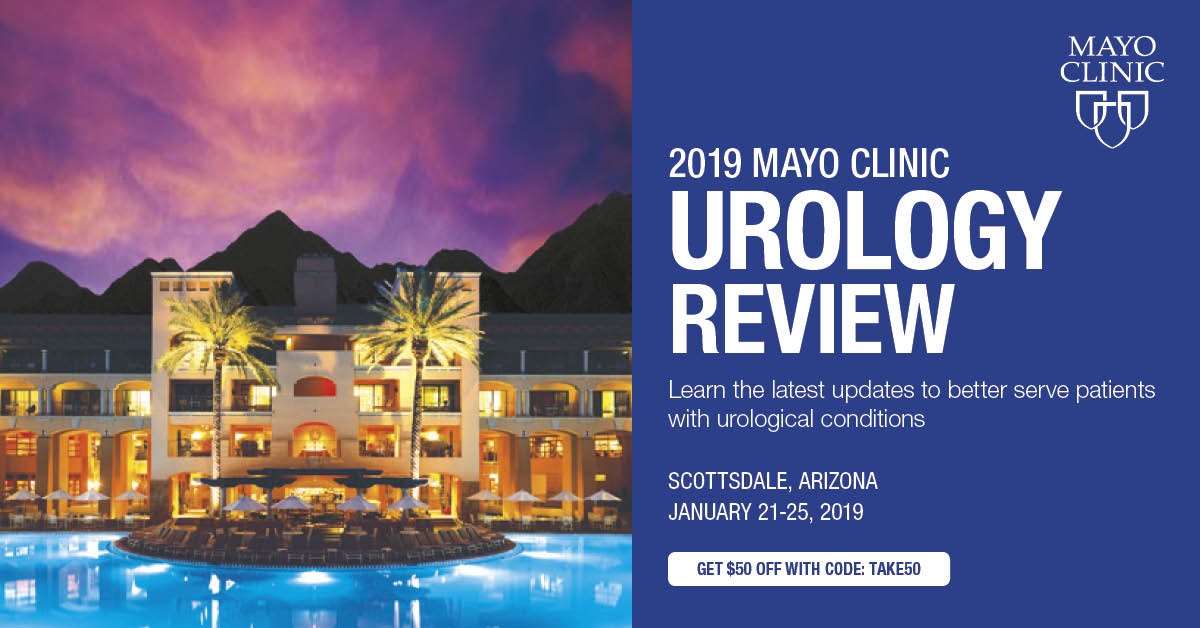 2019 Mayo Clinic Urology Review - Conferences by QxMD
